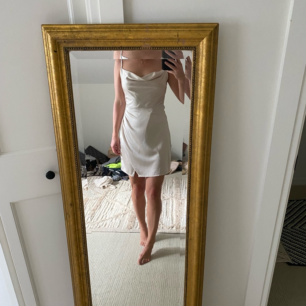 Satiny nastygal dress